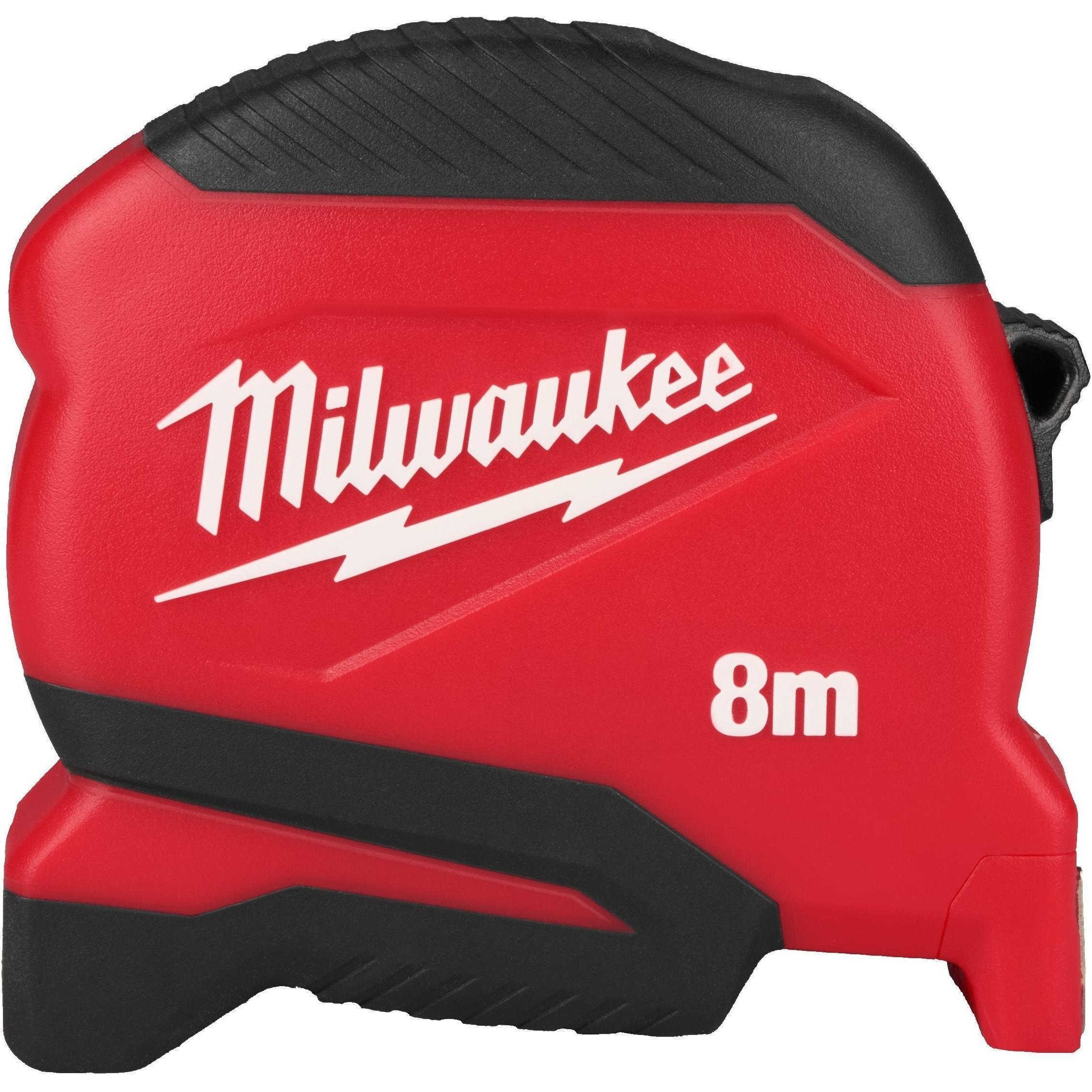 Рулетка Milwaukee Pro Compact, 8м, 25мм (4932498780)фото1
