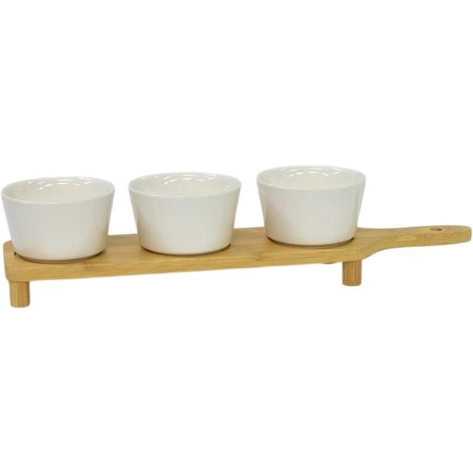 Набір соусників на підставці Ardesto Midori, 3шт., 150мл (AR0926S)фото