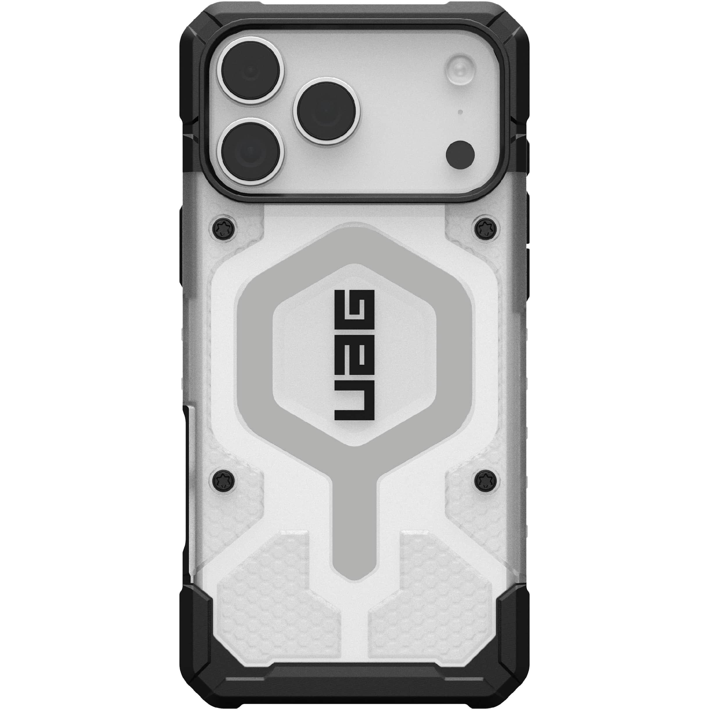 Чехол UAG для Apple iPhone 17 Pro Max, Pathfinder Clear MagSafe, Ice/Silver (114552114333) фото 1