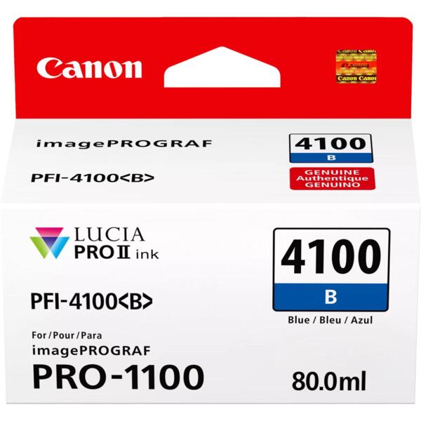 Картридж Canon PFI-4100 imagePROGRAF PRO-1100 Blue (6786C001)