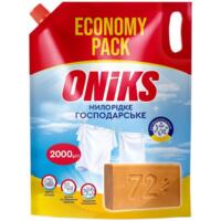 Жидкое хозяйственное мыло Oniks дой-пак 2000 г
