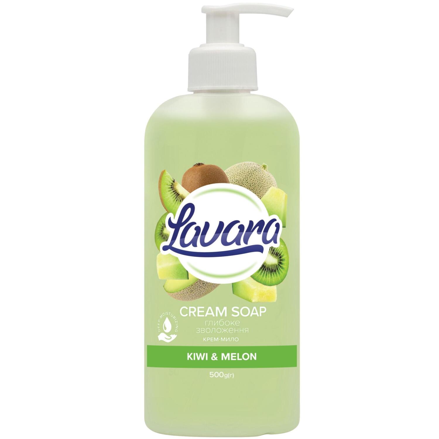 Крем-мыло Lavara Киви-Дыня 500 г фото