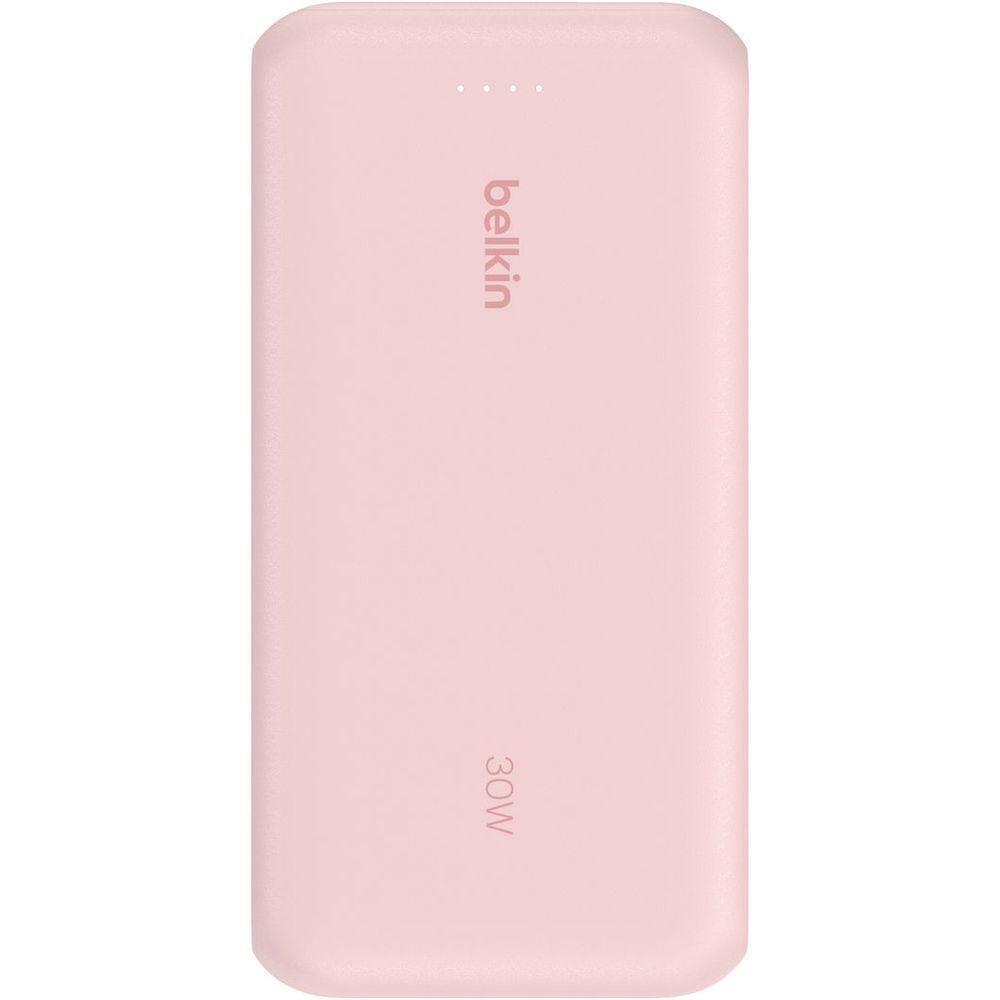 Портативний акумулятор Belkin 20000mAh, 30W USB-C Pink (BPB024HQPK)фото