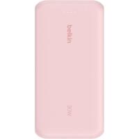 Портативный аккумулятор Belkin 20000mAh, 30W USB-C Pink (BPB024HQPK)