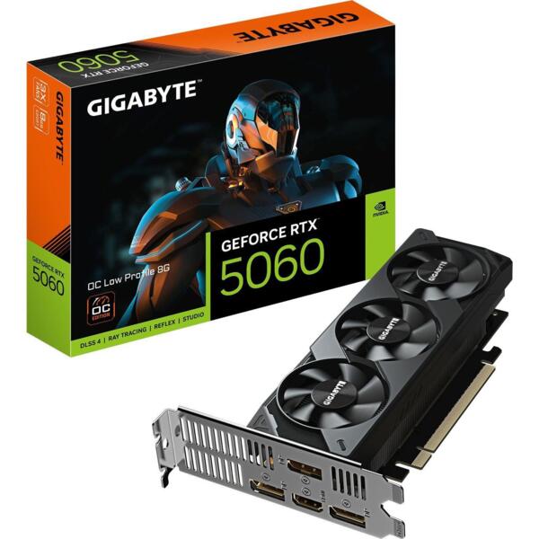 

Видеокарта GIGABYTE RTX5060 8GB GDDR7 GV-N5060OC-8GL (GV-N5060OC-8GL)