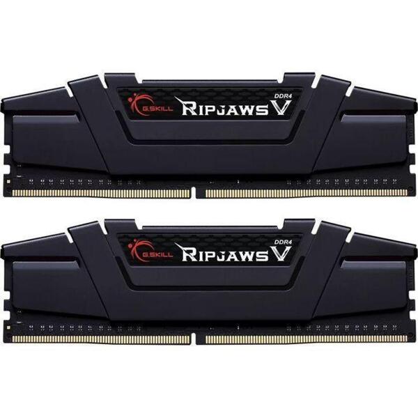 

Память для ПК G.Skill DDR4 64GB (2x32GB) 4000 MHz Ripjaws V (F4-4000C18D-64GVK)