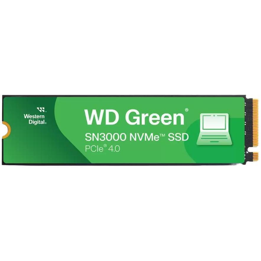 SSD накопичувач WD G4 M.2 NVME 2TB GREEN SN3000 (WDS200T4G0E)фото1