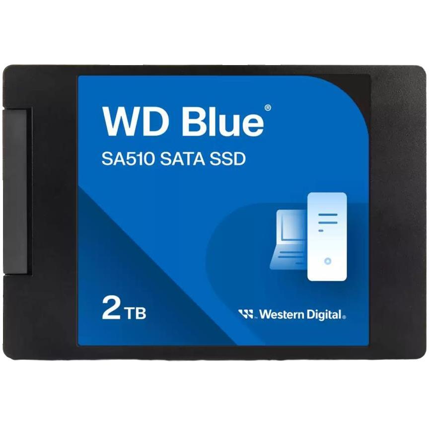 SSD накопичувач WD SATA2.5" 2TB BLUE SA510 (WDS200T3B0A)фото1