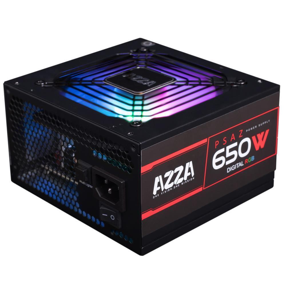 Блок питания AZZA 650W PSAZ-650W(ARGB) (PSAZ-650W(ARGB)) фото 1