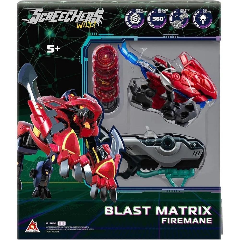 Ігровий набір Screechers Wild! S5 L2 - Файермен (EU686122)фото