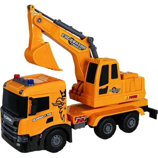 

Автомодель TechnoDrive - Экскаватор Scania (свет, звук), (5006KS)