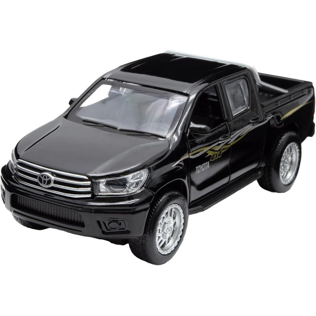 Автомодель TechnoDrive - Toyota Hilux черный (KM250423) фото 1