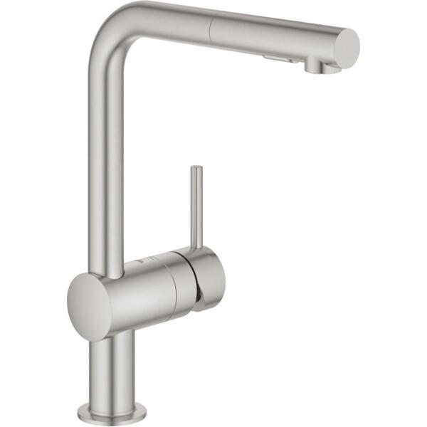 

Смеситель для кухни Grohe Vento, дл.излива - 223 мм (30437DC0)