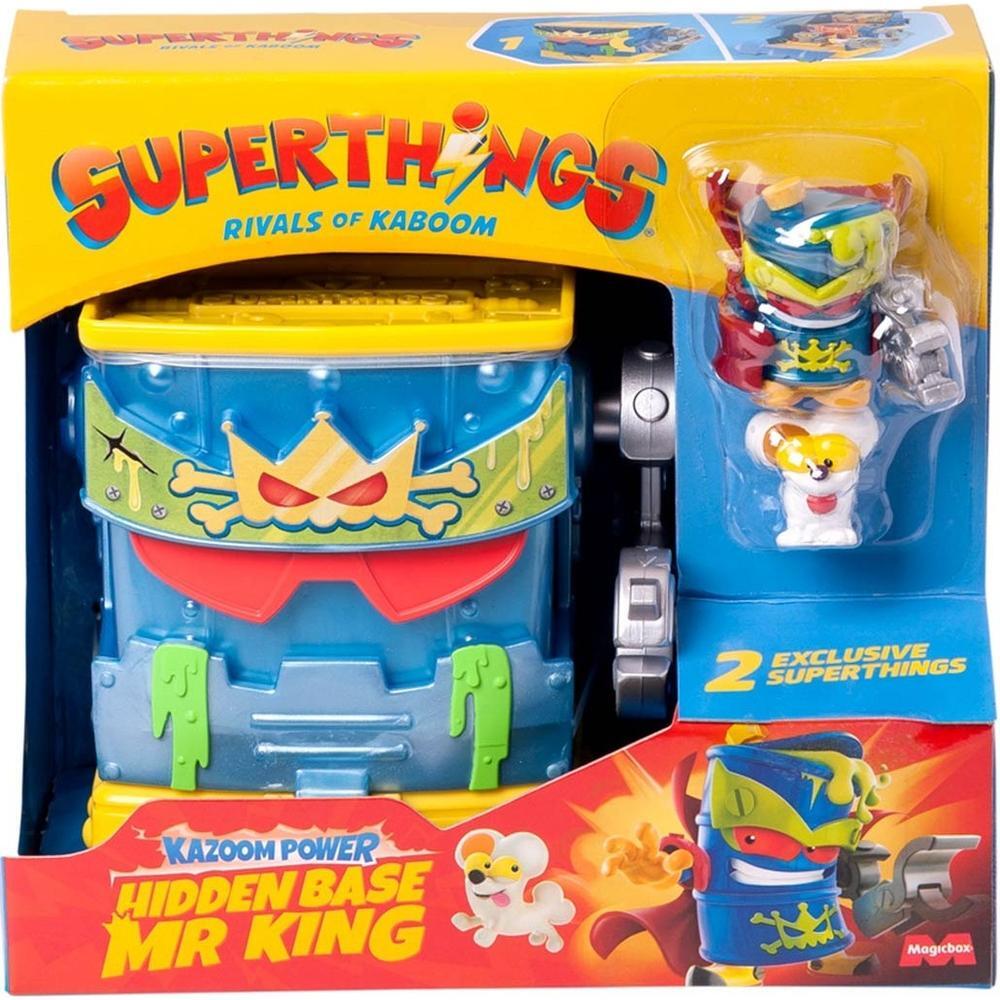 Игровой набор SuperThings серии Kazoom Power - Скрытая база Мистера Кинга (PSTSP112IN240) фото