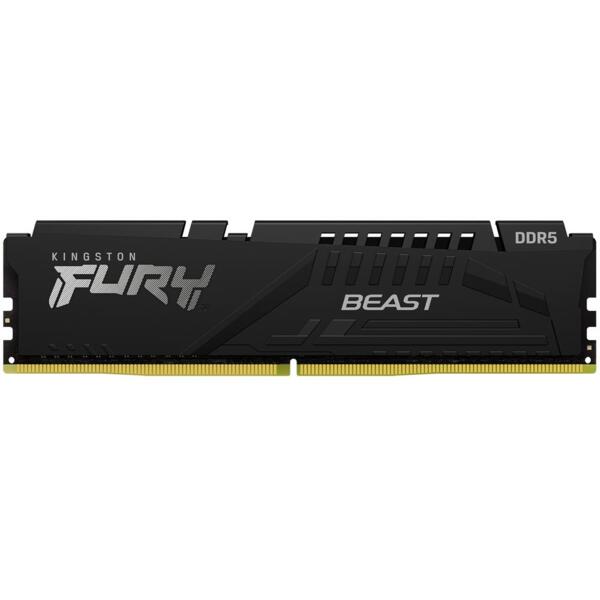 

Память ПК Kingston DDR5 32GB 6000 FURY Beast (KF560C36BBE2-32)
