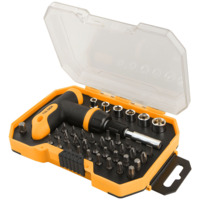 Биты Tolsen, 1/4", битодержатель, Т-руковье, 41шт (20036)