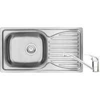 Набір для кухні Deante Doppio, миття ZEN_0113 + змішувач BYU_060M (ZENA0113)