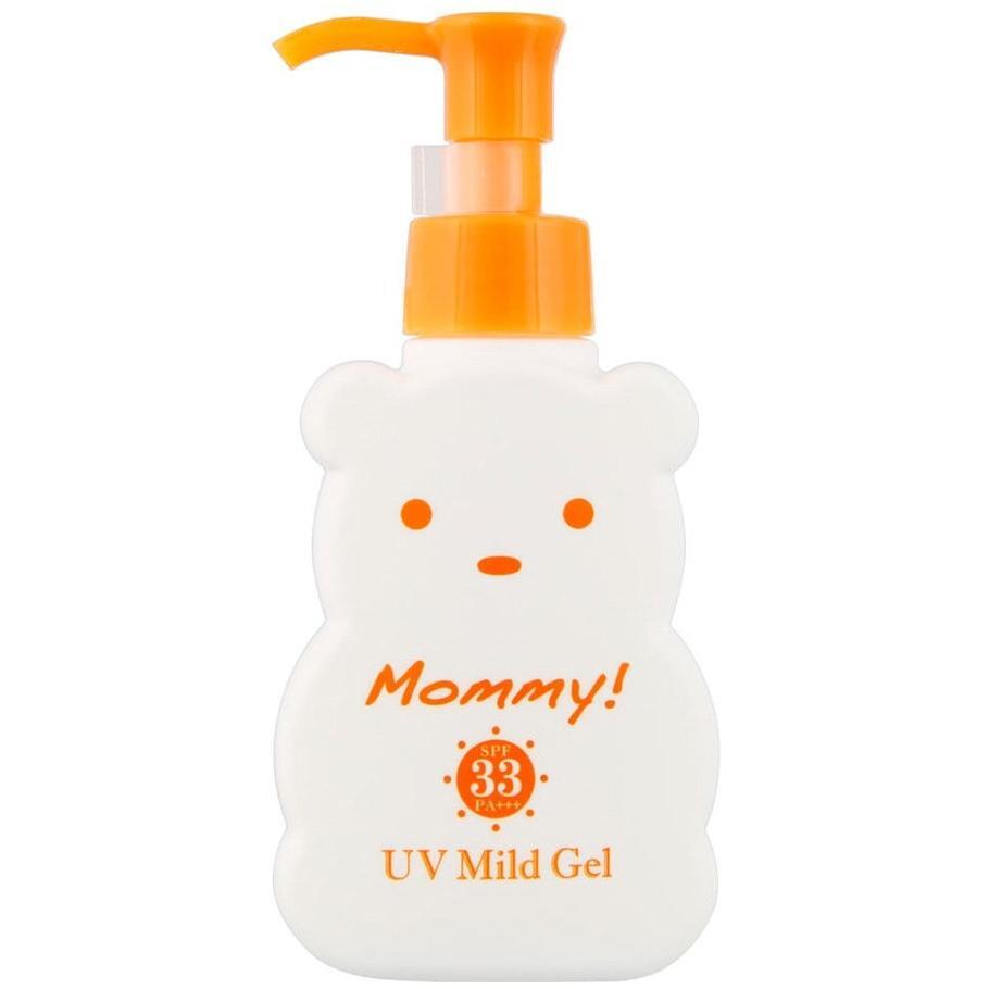 Солнцезащитный гель детский Isehan Mammy UV Mild Gel SPF33+/PA++++ 100 г фото 1
