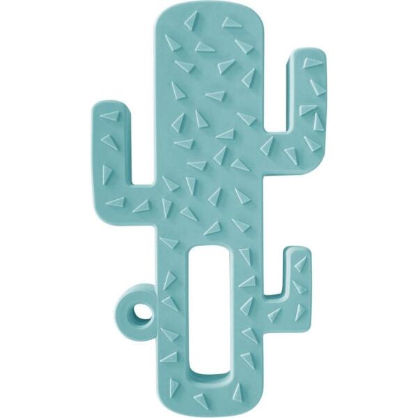Прорезыватель для зубов силиконовый MinikOiOi Cactus - Aqua Green (101090001)