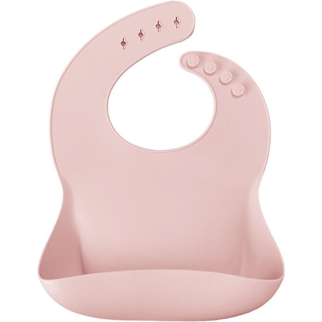 Нагрудник силиконовый 100% MinikOiOi Basics - Pinky Pink (101020052)