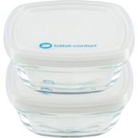 Скляні контейнери для їжі Bebe Confort 2 шт. 4+ міс (3105209200)