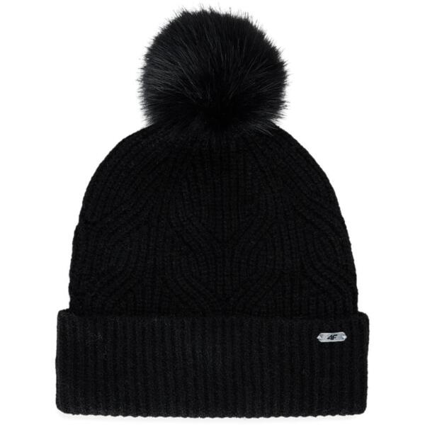 Шапка женская 4F Cap F620 S черная фото 