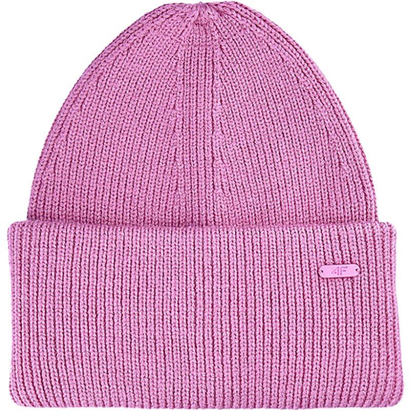 Шапка жіноча 4F Cap 4FWAW25ACAPF671-55S S рожевафото1