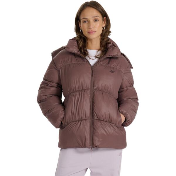 

Пуховик женский 4F Down Jacket F585 4FWAW25TDJAF585-80S XS коричневый