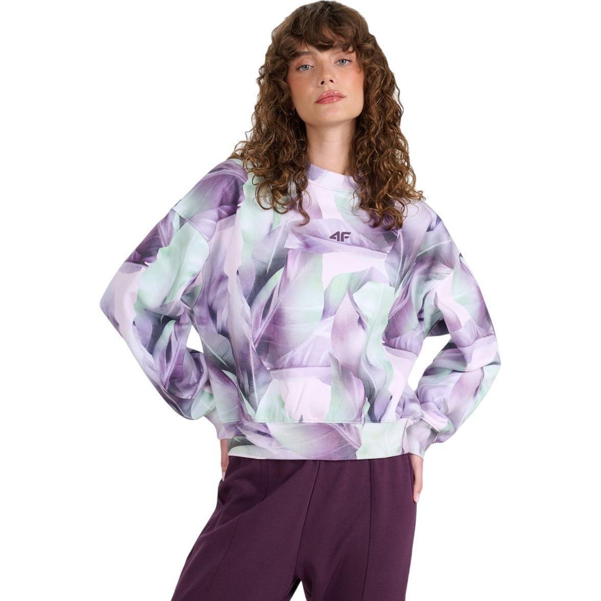 Світшот жіночий 4F Sweatshirt F2396 S різнокольоровийфото1