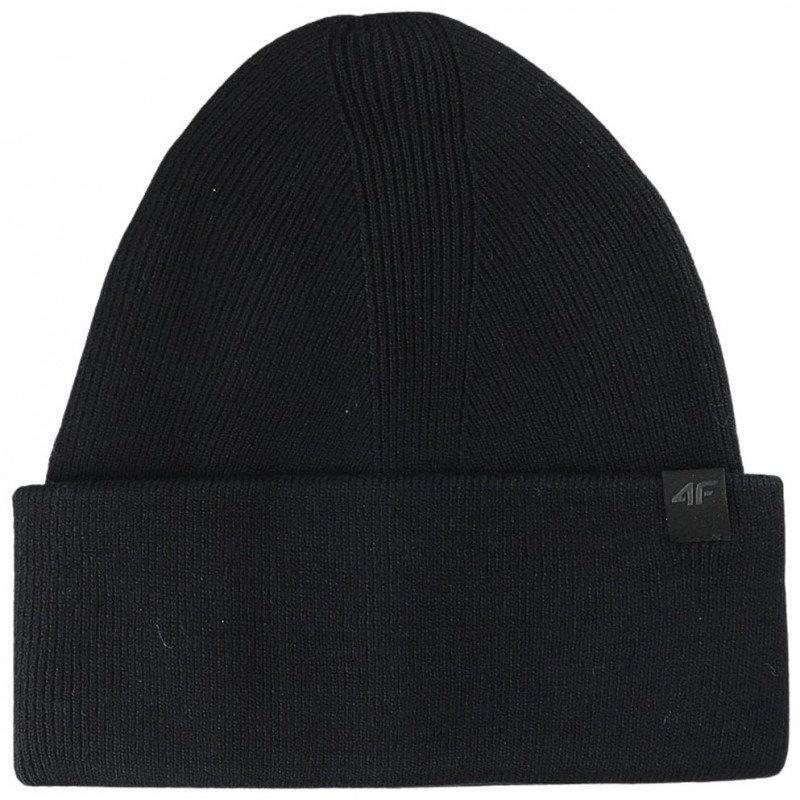 Шапка 4F Cap U556 черная фото 1