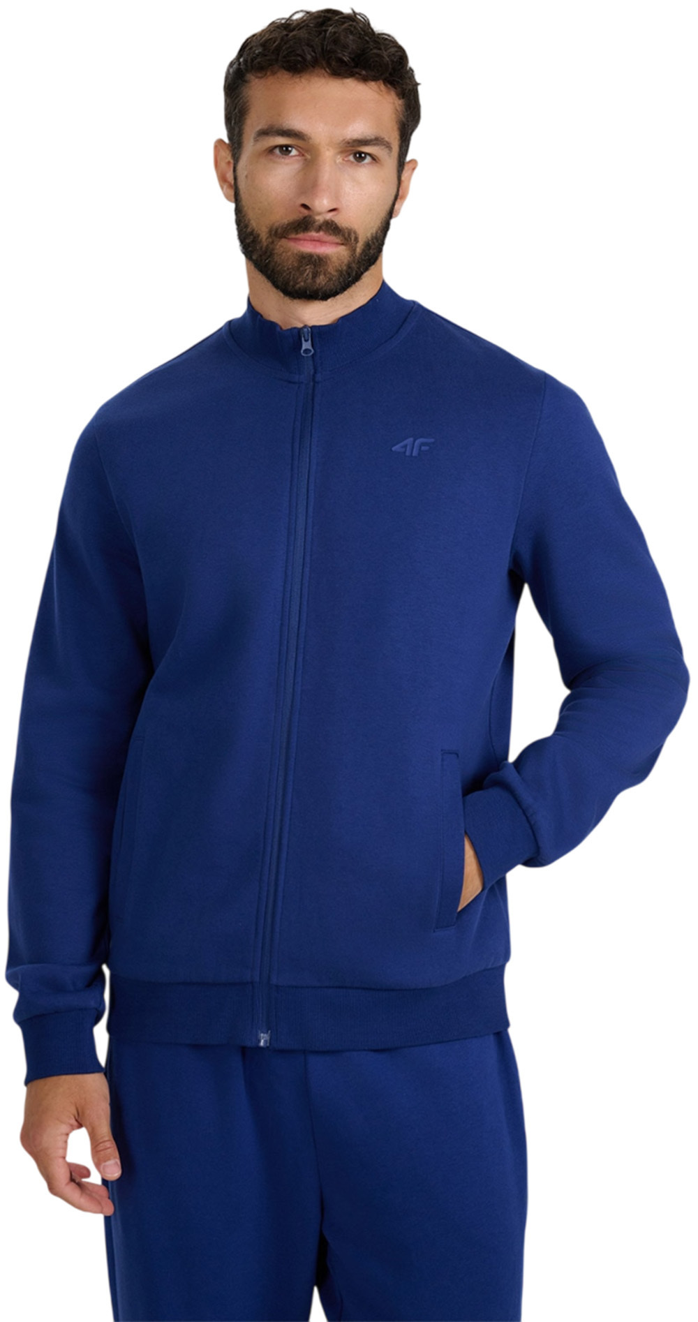 Толстовка чоловіча 4F Sweatshirt 4FWMM00TSWSM1463-031S L синяфото1