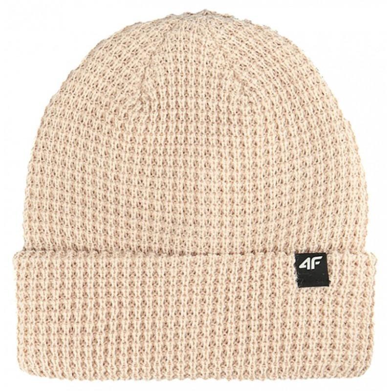 Шапка 4F Cap U558 бежевая фото 1