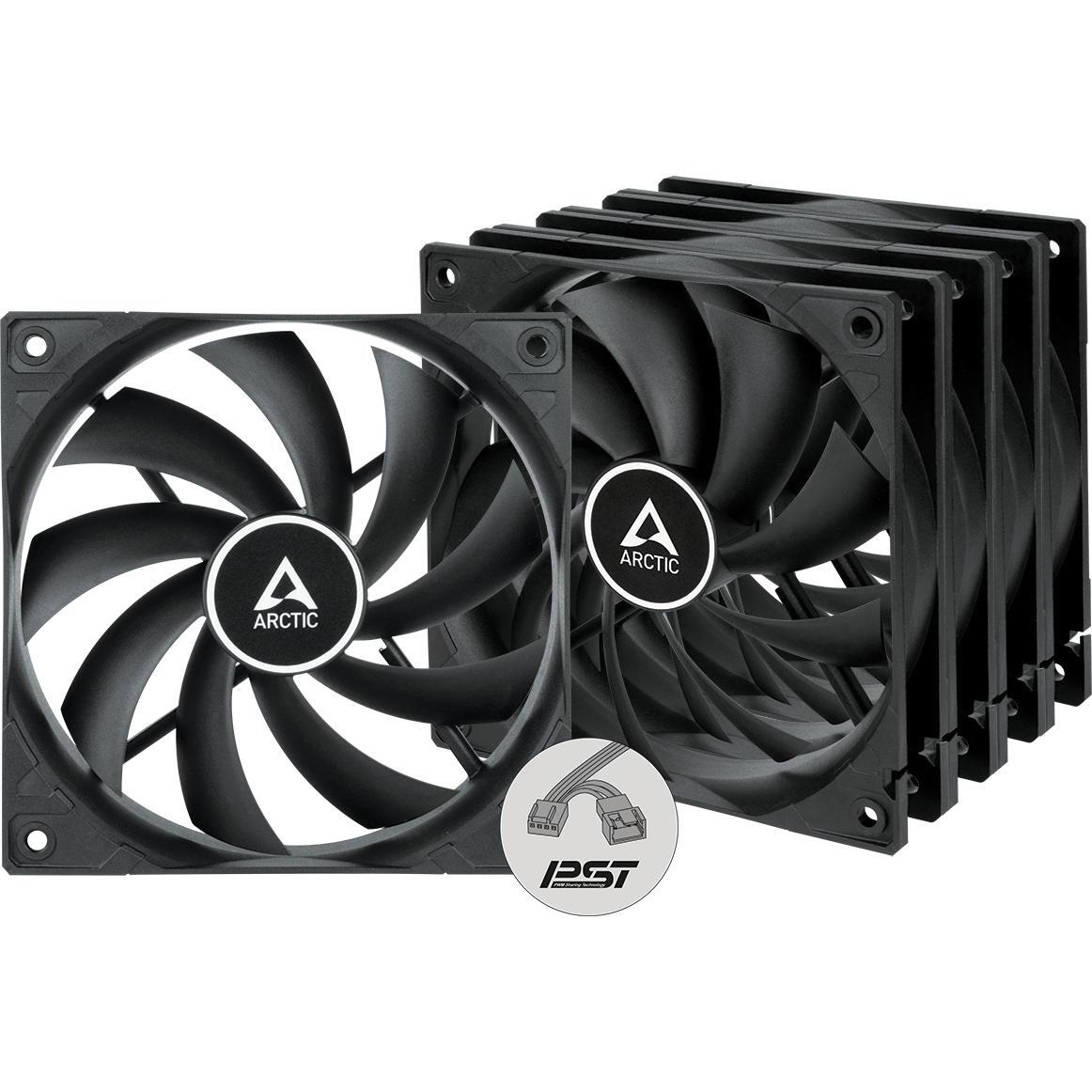 Комплект корпусних вентиляторів ARCTIC F12 PWM PST (ACFAN00250A)фото1