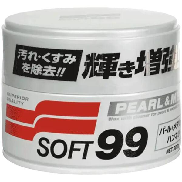 

Мягкий воск для светлых авто SOFT99 Pearl & Metallic Soft Wax 320