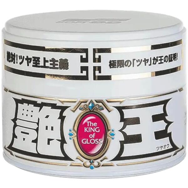 

Твёрдый воск для белых авто SOFT99 The King of Gloss White