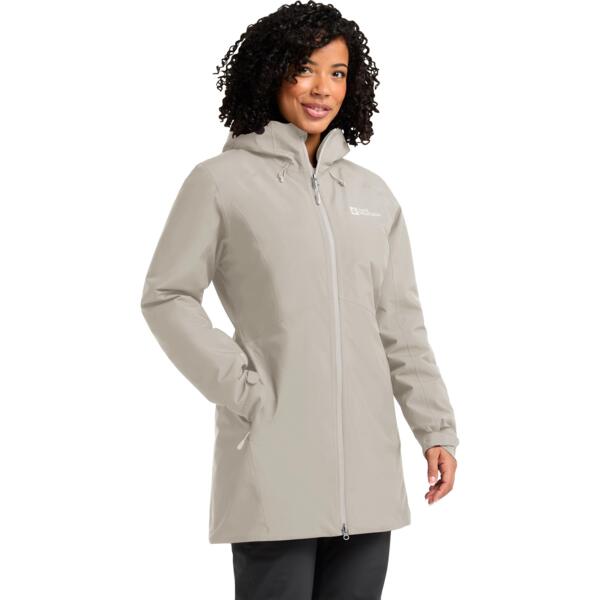 Куртка зимова жіноча Jack Wolfskin Heidelstein Ins Jkt W 1115681_A0056 M бежевафото