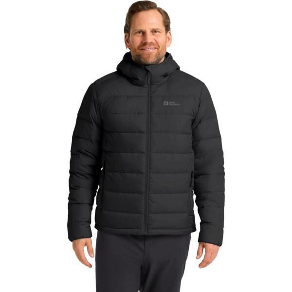 Куртка пуховая мужская Jack Wolfskin Ather Down Hoody M Rds XXXL черная
