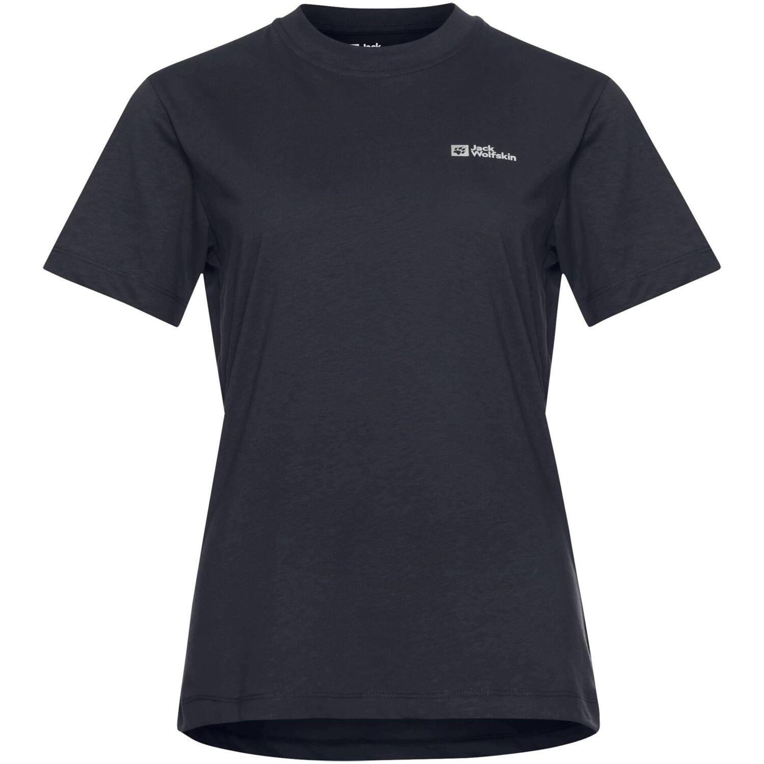 Футболка женская Jack Wolfskin Essential T W 1808352-C0413 XXL темно-синяя