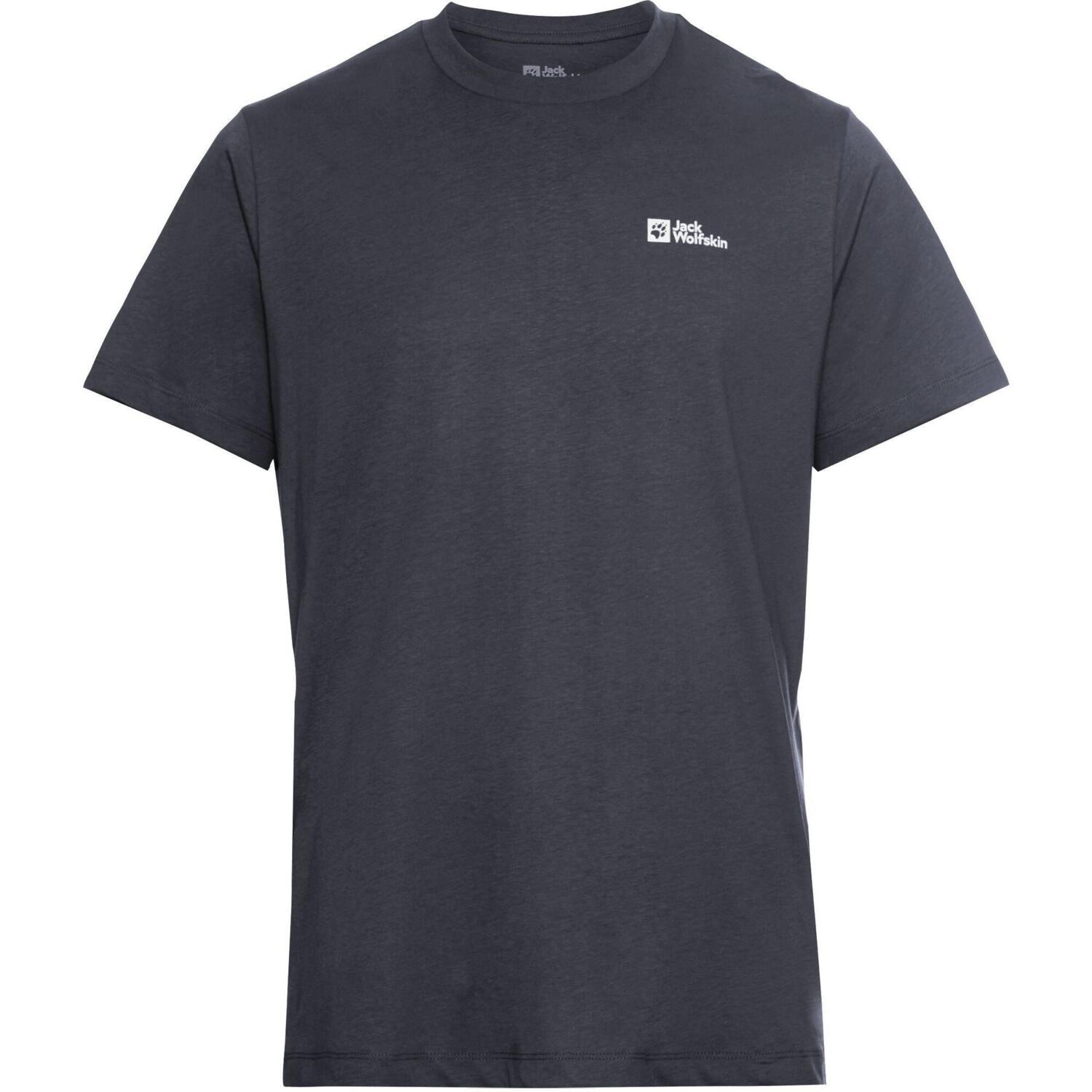 Футболка мужская Jack Wolfskin Essential T M 1808382-T0320 S синяя