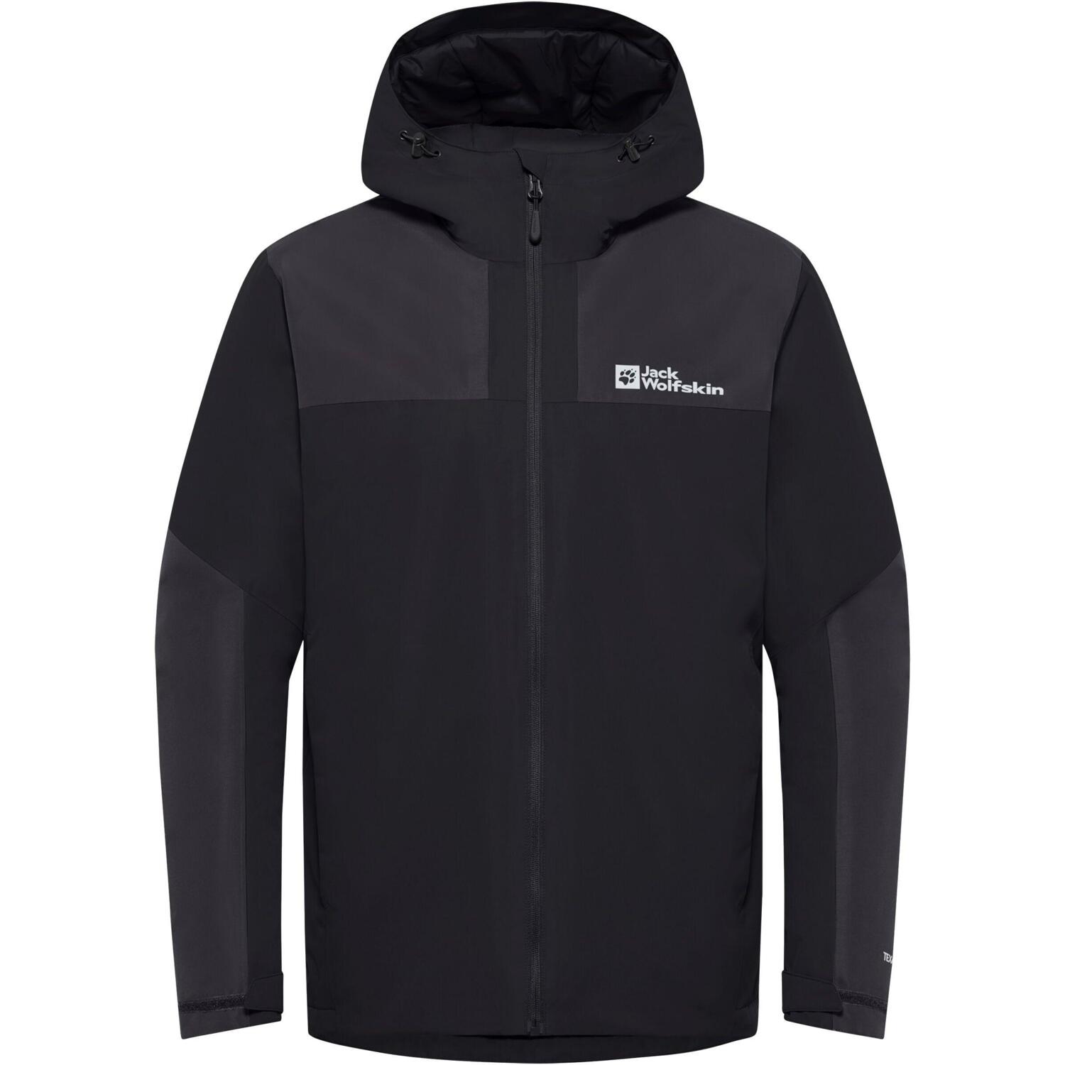 Куртка чоловіча Jack Wolfskin Jasper Ins Jkt M A61872-6001 XXL чорна