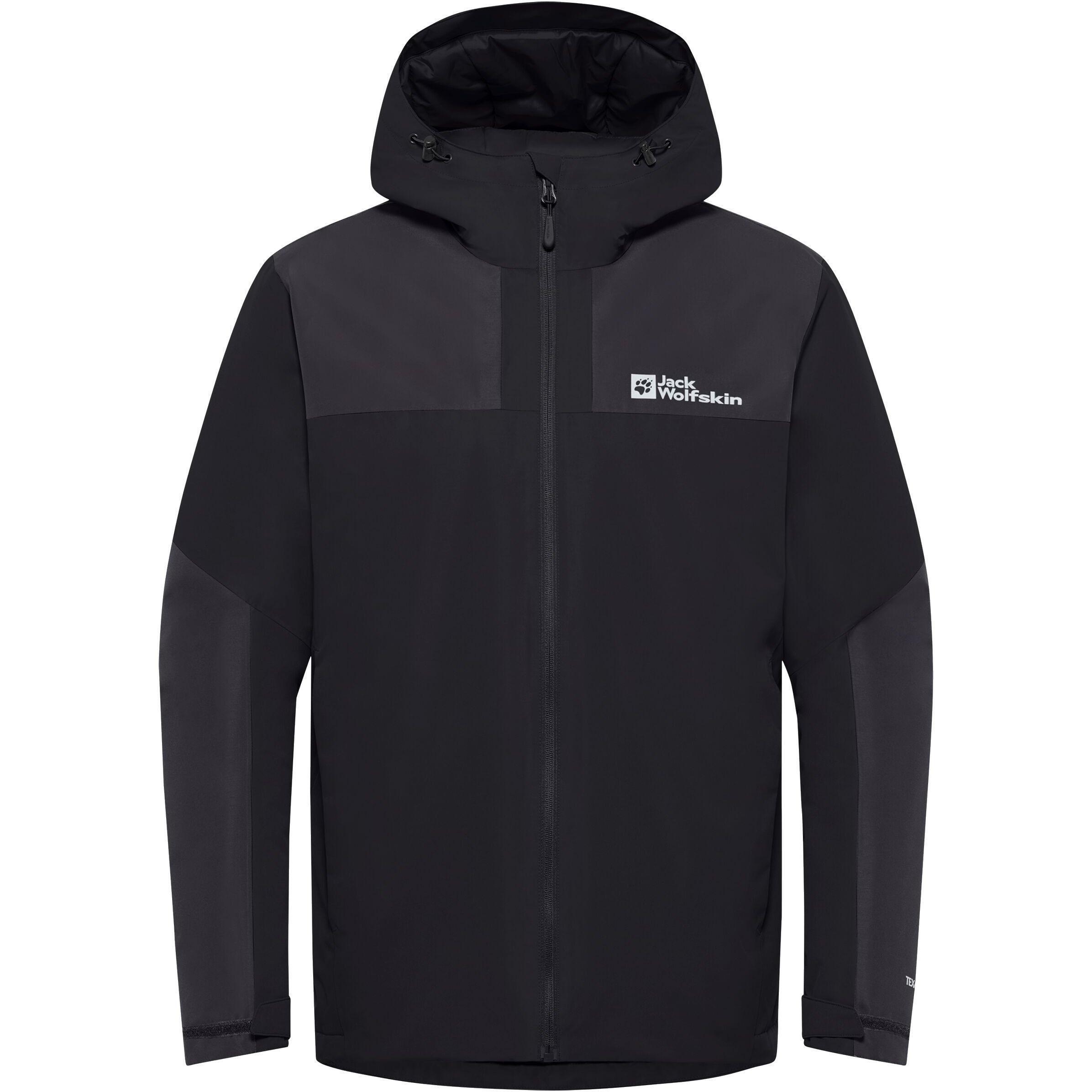 Куртка мужская Jack Wolfskin Jasper Ins Jkt M A61872-6001 XL черная фото 1
