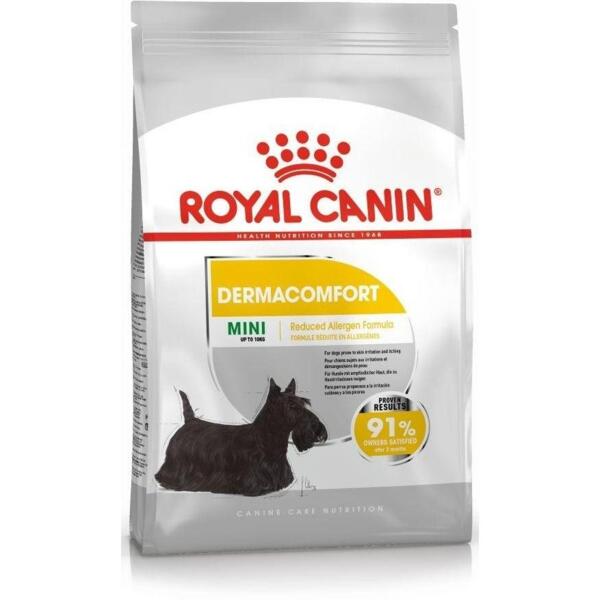 

Сухой корм для собак Royal Canin Mini Dermacomfort с раздраженной и зудящей кожей 3 кг