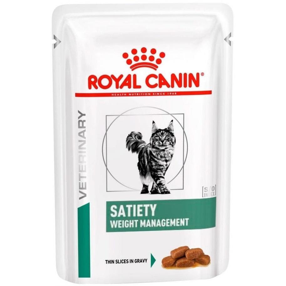 Влажный корм для кошек Royal Canin Satiety Weight Management 85 г фото 