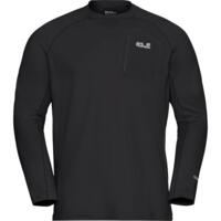 Реглан мужской Jack Wolfskin Prelight Trail Crew M XXL черный
