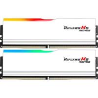 Пам’ять для ПК G.SKILL DDR5 48 ГБ (2x24 ГБ) 6000 МГц CL30 Ripjaws M5 Neo RGB AMD EXPO White (F5-6000J3036F24GX2-RM5NRW)