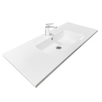 Раковина Adamant Flate 1000х450х140мм белая (4824296107001)