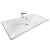 Раковина Adamant Quanto 900х447х140мм белая (4824296107101)