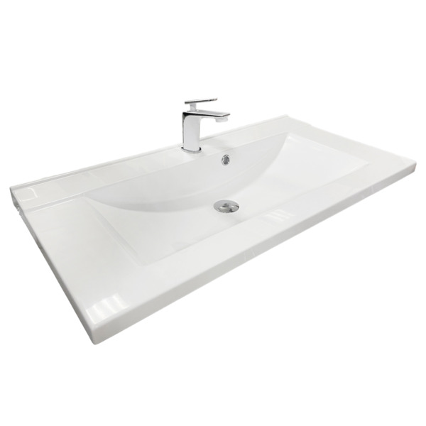 

Раковина Adamant Quanto 900х447х140мм белая (4824296107101)