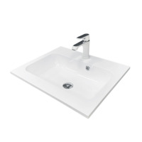 Раковина Adamant Frate 550x450x1525мм біла (4824296204501)