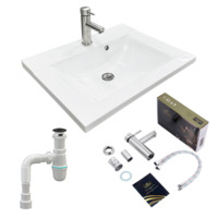 Набір для ванної Adamant Quanto 60, з сифоном Click-Clac (4824296208001)